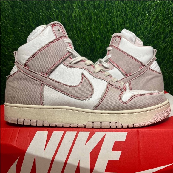 Nike Other - Nike Dunk High 1985 Pink Denim Barely Rose